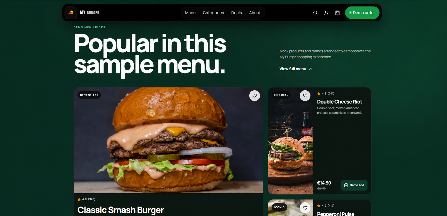 My Burger visual 2